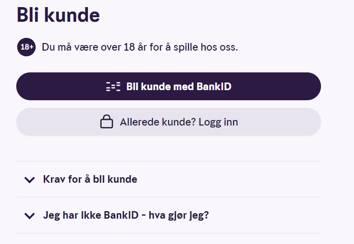 norsk tipping signup
